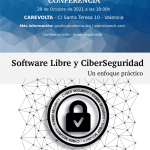 cartel-conferencia-software-libre-y-ciberseguridad-un-enfoque-practico-javier-sepulveda-gnu